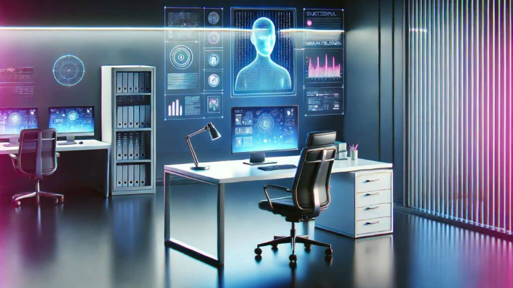 Dieses Bild veranschaulicht, wie mittelständische Unternehmen KI nutzen können, um ihre Prozesse zu optimieren, Kosten zu senken und innovative Geschäftsmodelle zu entwickeln, um im Wettbewerb erfolgreich zu bleiben.