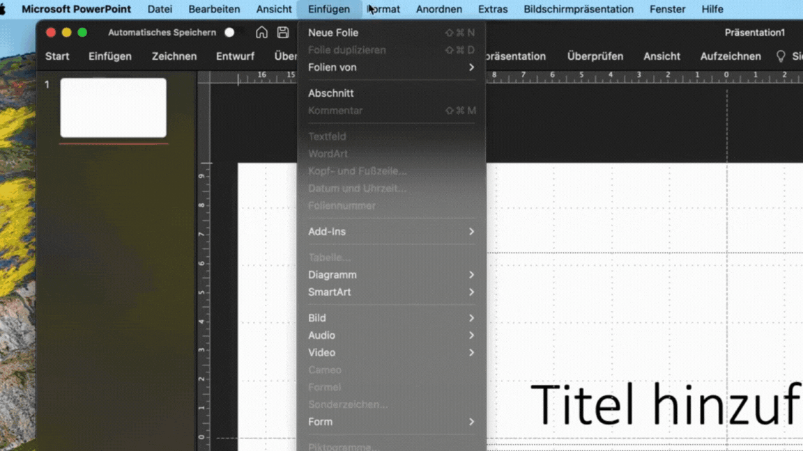 So gehst du vor, wenn du VBA-Code in PowerPoint eingibst.